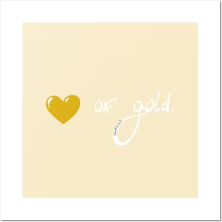 Heart of Gold Posters and Art